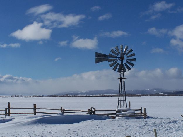 Winter Windmill. Photo by Scott Almdale.