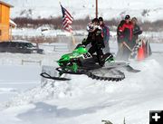 Finish Line Jump. Photo by Pinedale Online.