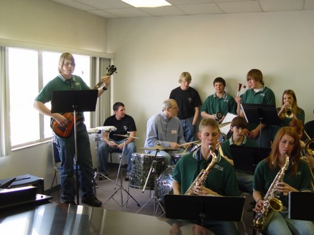 Pinedale Jazz Band. Photo by Craig Sheppard.