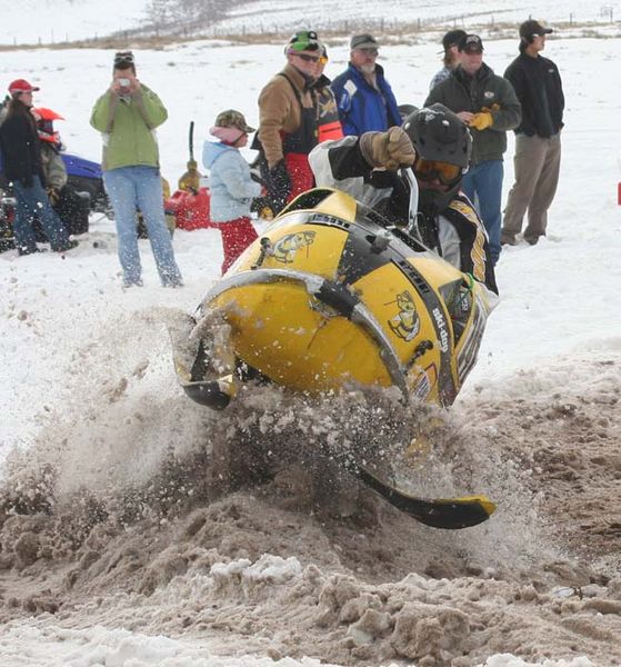 241 in the turn. Photo by Clint Gilchrist, Pinedale Online.