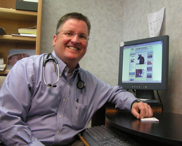 Dr. Kappenman. Photo by Dawn Ballou, Pinedale Online.