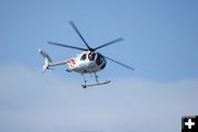 Pronghorn Helicopter. Photo by Cat Urbigkit, Pinedale Online.