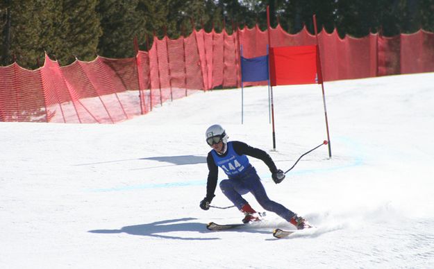 Luke Johnston. Photo by Pam McCulloch, Pinedale Online.