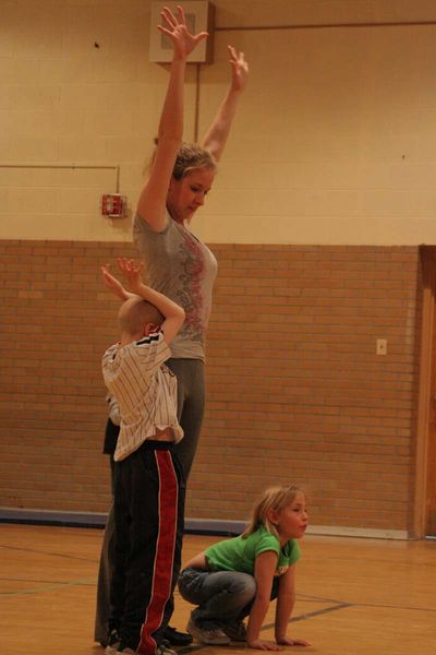 Dance Workshop. Photo by Tim Ruland, Pinedale Fine Arts Council.