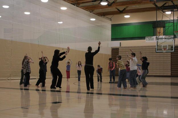 Dance Class. Photo by Tim Ruland, Pinedale Fine Arts Council.
