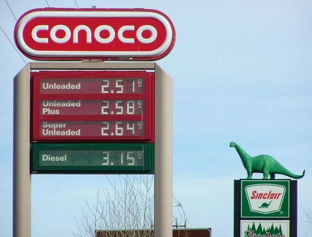 Pinedale Gas Prices. Photo by Pinedale Online.