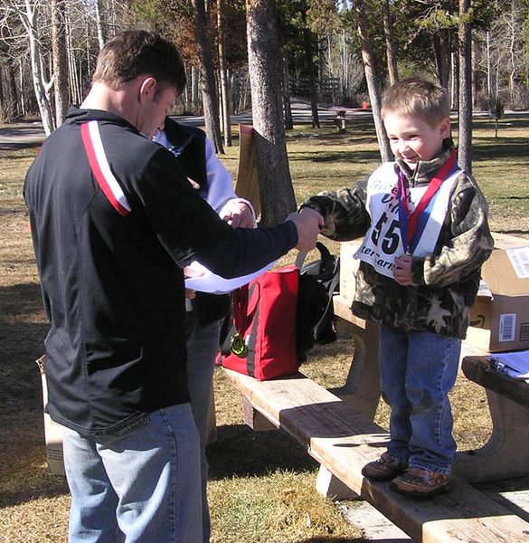 Grant medal. Photo by Dawn Ballou, Pinedale Online.