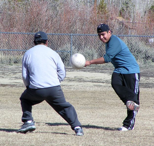 Blocking. Photo by Dawn Ballou, Pinedale Online.