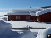 Deep snow on roof. Photo by Scott Almdale.