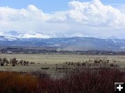 Smoke over Pinedale. Photo by Dawn Ballou, Pinedale Online.