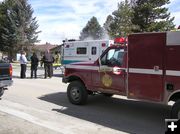 Boulder Fire Department. Photo by Dawn Ballou, Pinedale Online.
