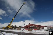 New Pinedale Clinic. Photo by Clint Gilchrist, Pinedale Online.