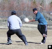 Blocking. Photo by Dawn Ballou, Pinedale Online.