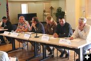 Town Council Candidates. Photo by Pinedale Online.