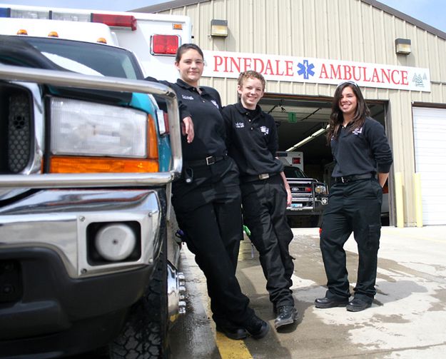 Junior EMS. Photo by Pam McCulloch, Pinedale Online.