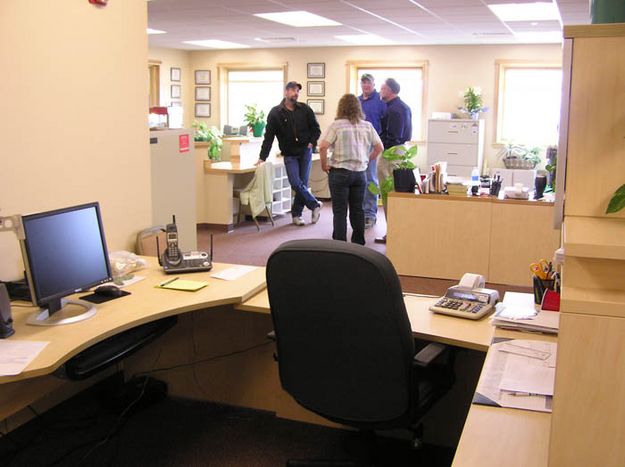 Main office. Photo by Dawn Ballou, Pinedale Online.