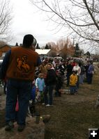 Before the Easter Egg Hunt. Photo by Pam McCulloch.