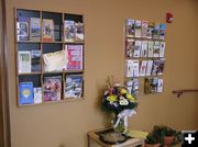 Brochure Racks. Photo by Dawn Ballou, Pinedale Online.