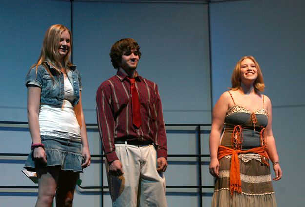 Jaimlyn Wilcock, Travis Hines, Julianne Golz - Trio. Photo by Pam McCulloch.