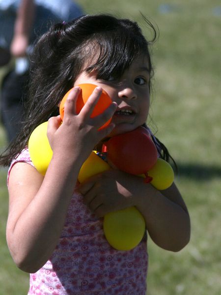 Water Balloons. Photo by Pam McCulloch.