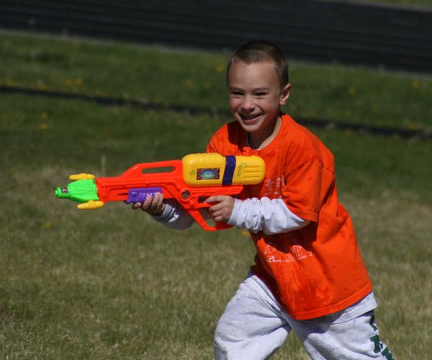 Water Gun. Photo by Pam McCulloch.