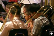 Brass Section. Photo by Pam McCulloch.