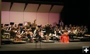 High School Concert Band. Photo by Pam McCulloch.