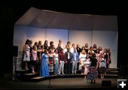 Pinedale High School Choir. Photo by Pam McCulloch.