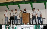 Senior Football Players. Photo by Pam McCulloch, Pinedale Online.