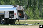 Fuel Truck. Photo by Dawn Ballou, Pinedale Online.