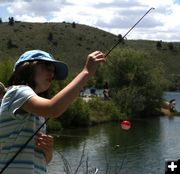 Tangled Line. Photo by Pam McCulloch, Pinedale Online.