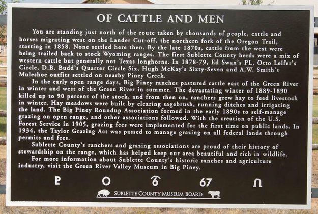 Of Cattle and Men. Photo by Dawn Ballou, Pinedale Online.