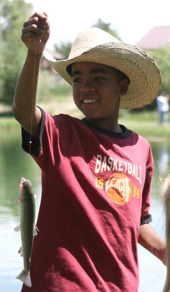 Biggest Fish. Photo by Pam McCulloch.