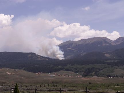 Moose-Gyp fire #1. Photo by Judy Anderson.