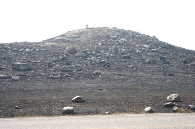 Moraine burn. Photo by Dawn Ballou, Pinedale Online.