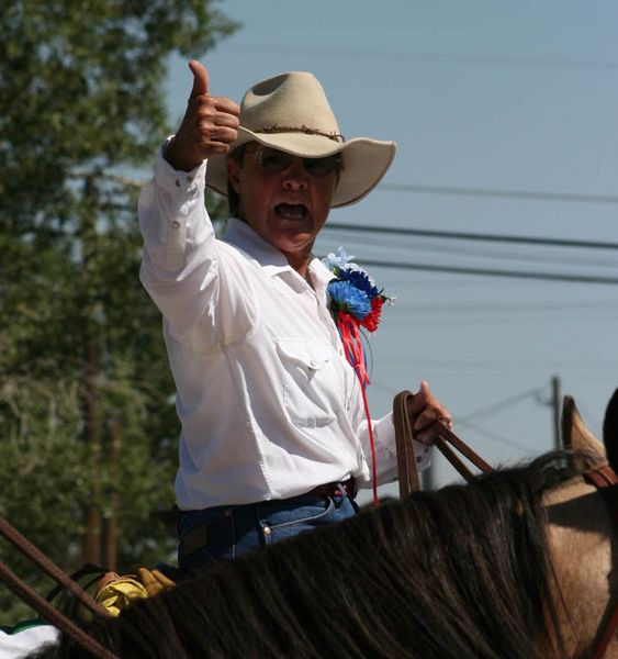 Way to Go, Ivy!. Photo by Dawn Ballou, Pinedale Online.