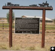 New Cattle Sign. Photo by Dawn Ballou, Pinedale Online.