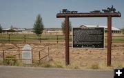 Historical Sign. Photo by Dawn Ballou, Pinedale Online.