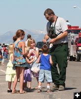 Candy and Toys. Photo by Clint Gilchrist, Pinedale Online.