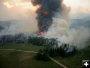 Crews Watching. Photo by Bridger-Teton National Forest.