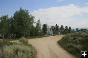 Sandy Beach Picnic Area parking. Photo by Dawn Ballou, Pinedale Online.