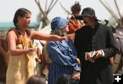 Indian Signing. Photo by Dawn Ballou, Pinedale Online.