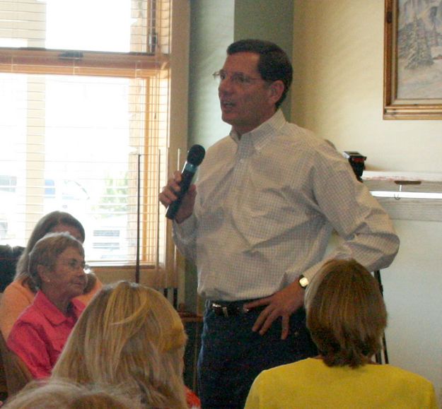 Senator John Barrasso. Photo by Dawn Ballou, Pinedale Online.