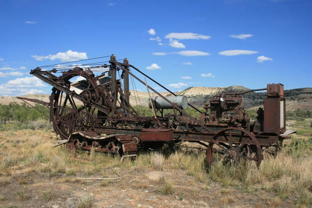 Old Ditcher. Photo by Dawn Ballou, Pinedale Online.