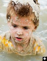 Mud Bath. Photo by Tara Bolgiano, Blushing Crow Photography.