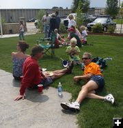 Picnic Goers. Photo by Pam McCulloch.