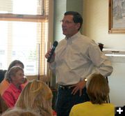 Senator John Barrasso. Photo by Dawn Ballou, Pinedale Online.