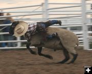 Dalton Bell Flying. Photo by Dawn Ballou, Pinedale Online.