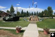 Memorial Park. Photo by Dawn Ballou, Pinedale Online.