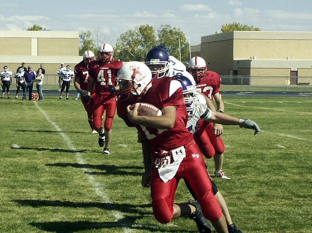 Puncher Football. Photo by Barbara Mullin.